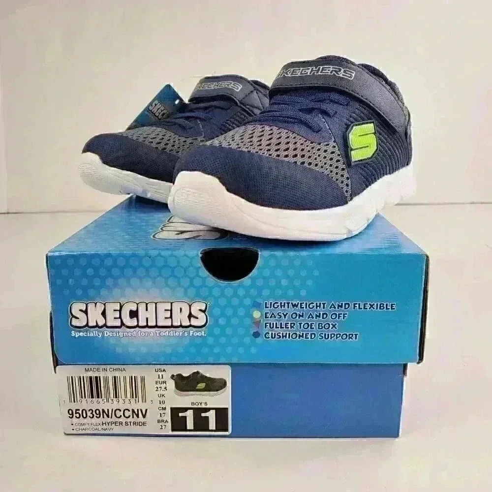 Skechers 95039N/CCNV Comfy Flex - Hyper Stride Boy
